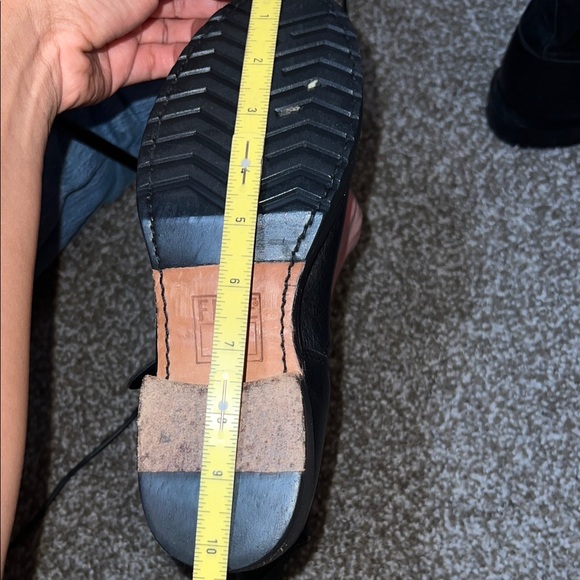 Frye Black Leather Ankle Booties with Buckles - Picture 15 of 16